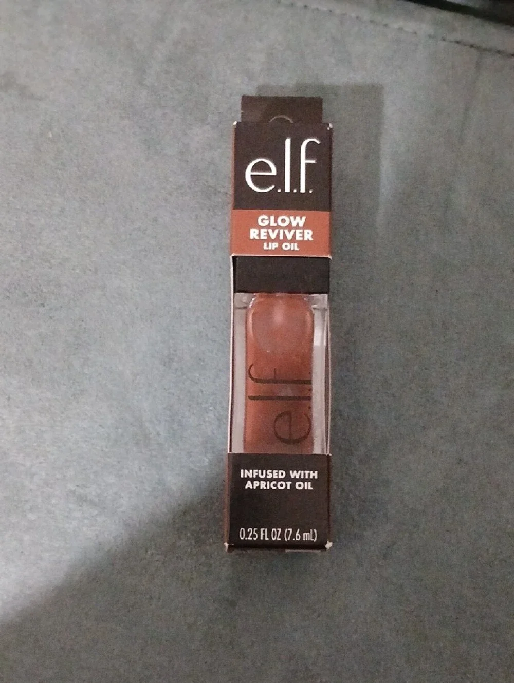 e.l.f. Glow Reviver Lip Oil, Hot as Fudge Nourishing Tinted Lip Oil For A Shine